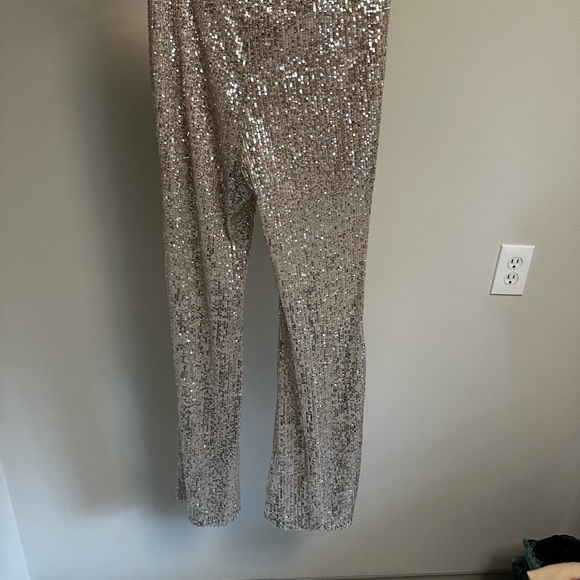 Wild Fable Silver Sequin pants - Picture 3 of 3
